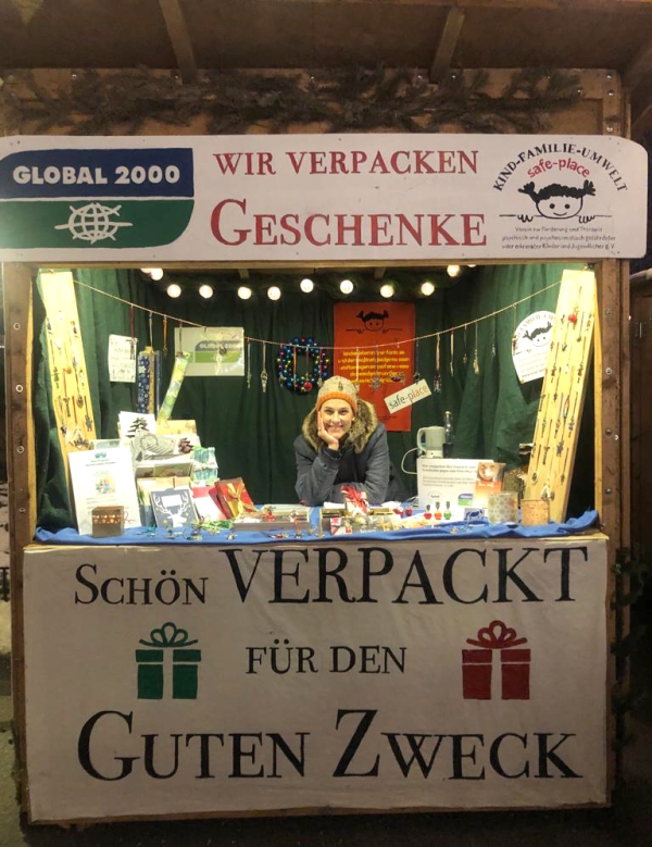 Verein Kind-Familie-Umwelt beim „Adventmarkt - ART ADVENT 2023